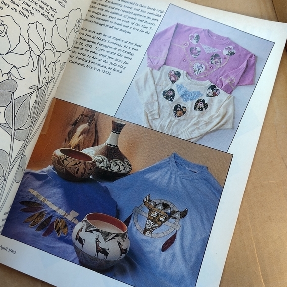 Vintage Quilt Craft Magazine April 1992 Quilting Quilt Patterns - Picture 10 of 10